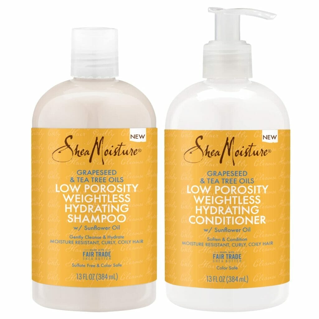 Shea Moisture Low Porosity Protein-Free Shampoo