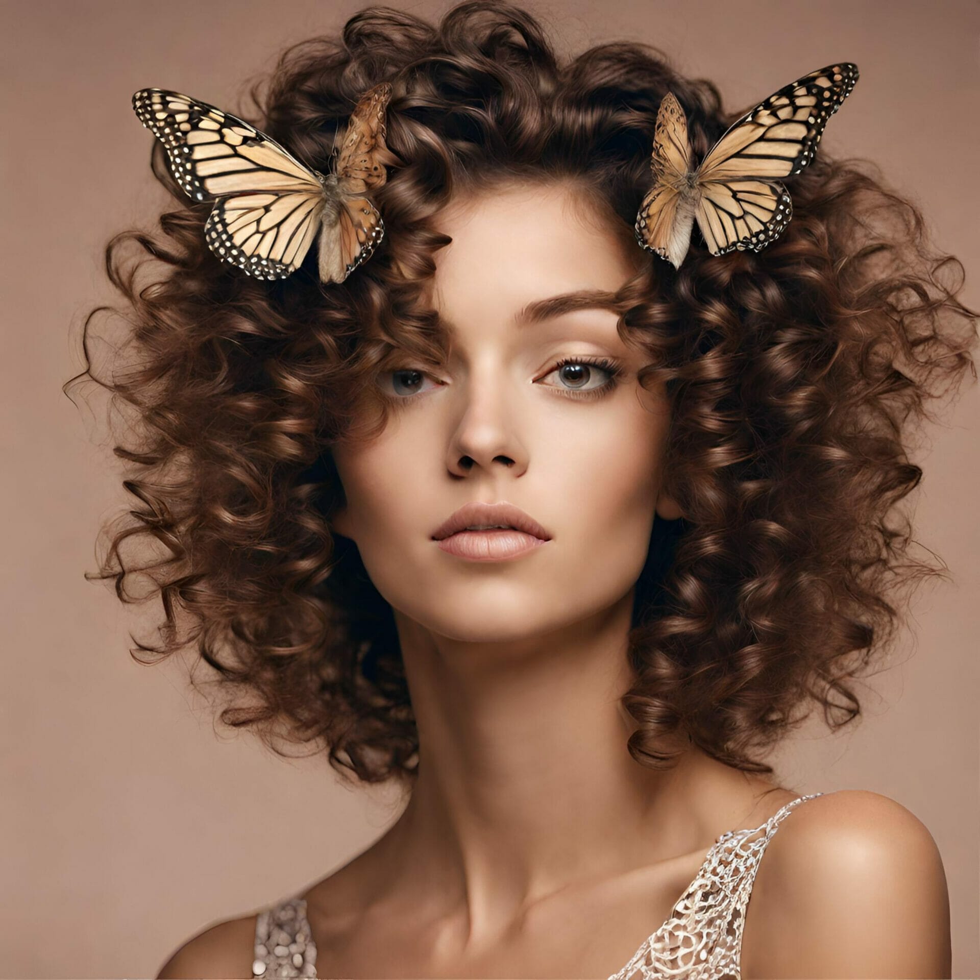 The Perfect Butterfly Haircut for Curly Hair