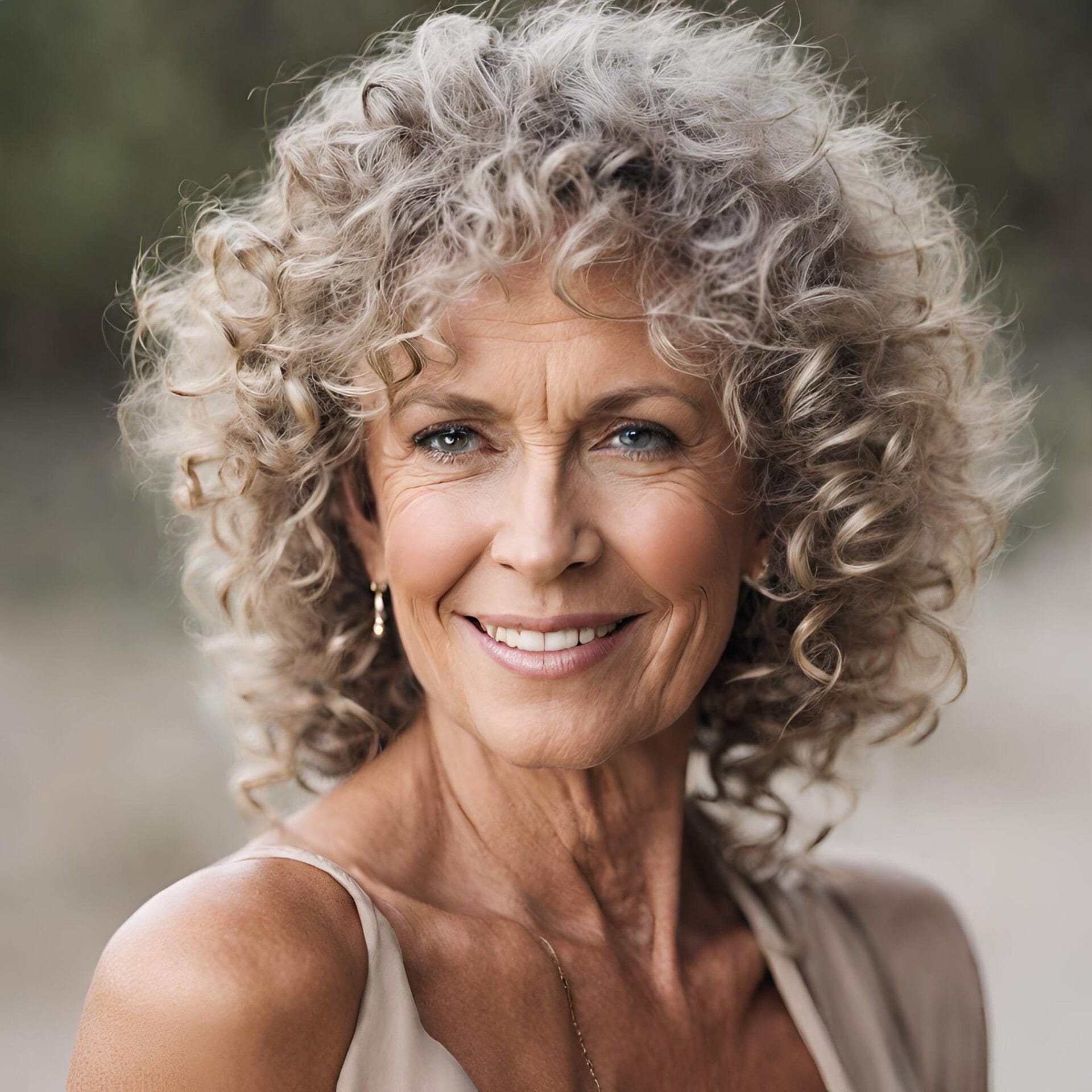 Tips to Fade Curly Hair for the Vibrant 60-Year-Old Woman